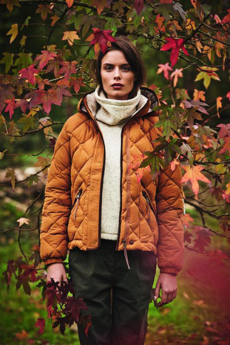 Aigle down store jacket women's